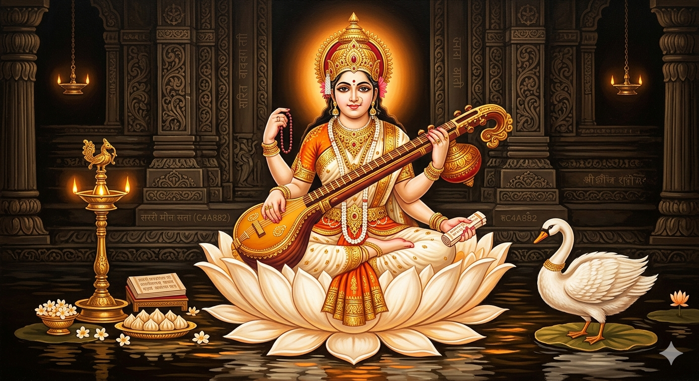 Goddess Saraswati